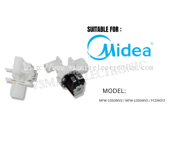 MIDEA WASHING MACHINE SINGLE WAY INLET VALVE