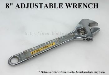 ADJUSTABLE WRENCH 8" 