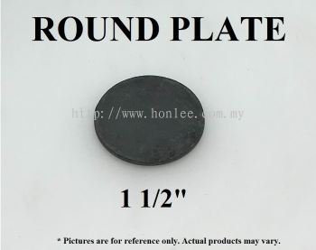 ROUND PLATE 1 1/2" 