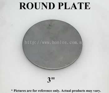 ROUND PLATE 3" 