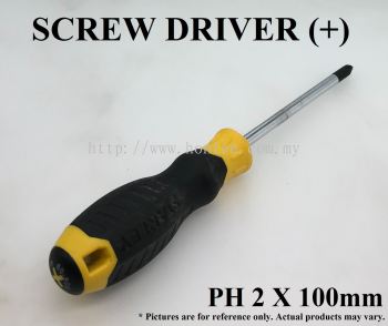 SCREW DRIVER (+) [PH2 X 100MM]