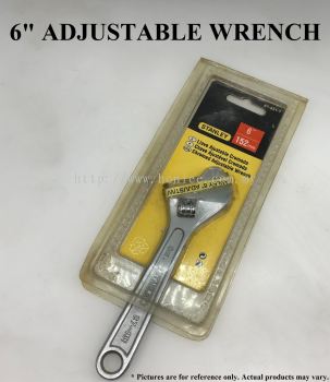 ADJUSTABLE WRENCH 6" 