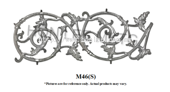 ALUMINIUM GATE FLOWER M46(S) 