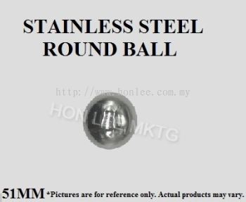 STAINLESS STEEL ROUND BALL 51MM