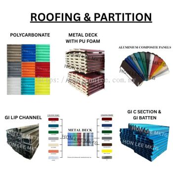Roofing & Partition