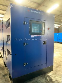 WCS275M 250KVA Diesel Generator Set Silent Canopy