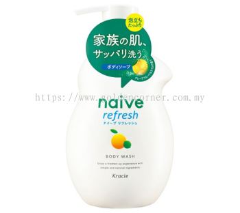 Naive Refresh Body Soap (Sea Mud )-530ml