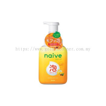 Naive Foaming Body Wash Jumbo ( Moist - Honey Scent ) 500mL