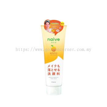 Kracie Naive Makeup Removal Face Wash 200g - Yuzu Ceramide