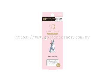 Dolly Wink Salon Eyelashes No.1 Elegant Curly Rabbit