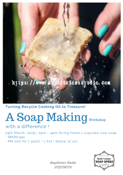 Soap Making with Recycle Oil