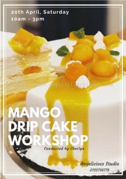 Mango Dripped Cake workshop