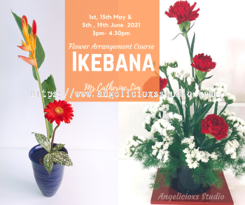 Japanese Ikebana Flower Arrangement Workshop