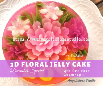 Hands On 3D Floral Jelly Cake