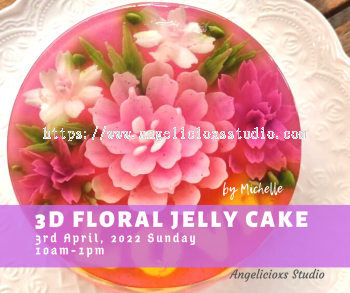 3D Jelly Flower Cake Workshop