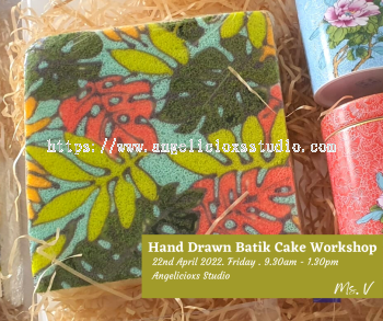 Hand Drawn Batik Cake Workshop