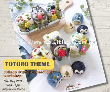 Totoro Theme Collage Style Steamed Loaf Workshop