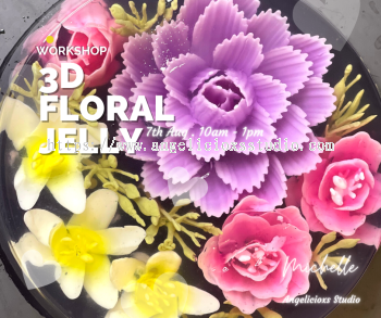 3D FloralJelly Cake
