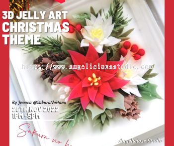 3D Jelly Art Christmas Theme