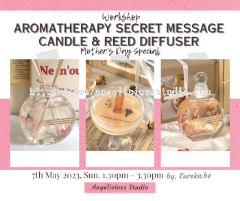 Aromatherapy Secret Candle and Reed Diffuser Workshop