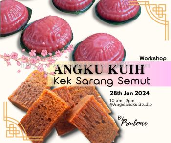 Angku Kuih & Kuih Sarang Semut Workshop