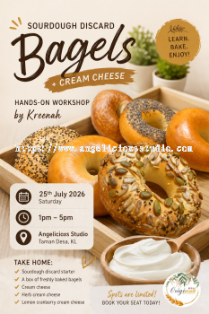 Sourdough Bagels & Cream Cheese Workshop