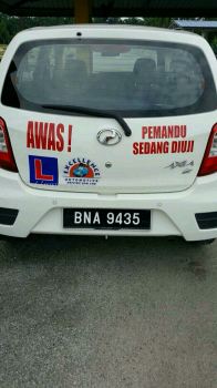 Excellen automotive driving Sdn Bhd Vehicle car stickers at klang