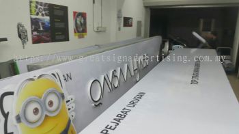 Qasaahjabs 3D light box lettering at shah alam