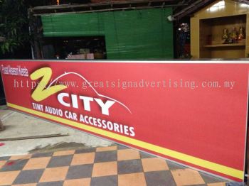 Z city car accessories light box at kampong jawa klang