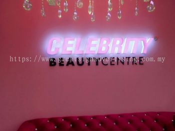 Celebrity indoor LED lettering at kota damansara kl