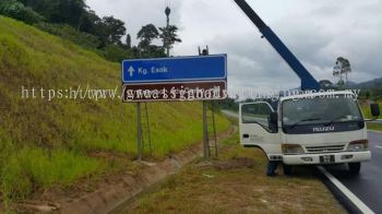Seremban Project Direction Road Signboard