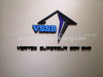 VSSB 3D Box Up Lettering Signage at Bukit Tinggi Klang
