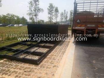 HOARDING SIGN MANUFACTURER AT KEPONG, AMPANG, CYBERJAYA, SETAPAK, GOMBAK