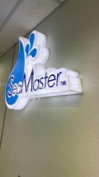 Sea Master 3D Acrylic LED Box Up Signage / Signboard Design