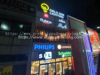 World One Lighting - Chanel LED 3D Signage