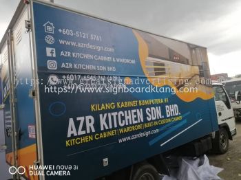 Azr Kitchen Lorry Truck Sticker