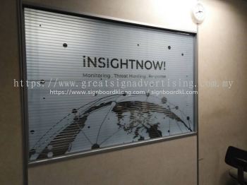 Indoor Glass Frosted Sticker at Kepong