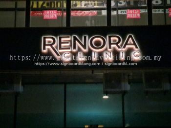Renora Clinic - Outdoor 3D Signage