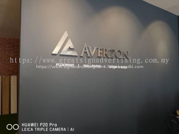 Averton Stainless steel 3D boz up lettering signage at Bukit tinggi klang