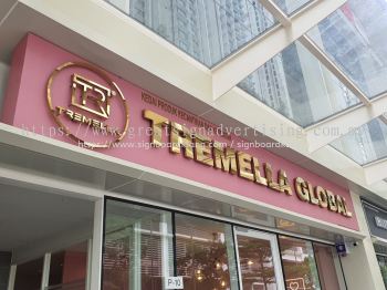 Tremella Global 3d Stainless Steel Box Up Lettering Signage Signboard At Klang Kuala Lumpur