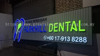 ALUMINIUM CEILING TRIM CASING 3D BOX UP SIGNBOARD