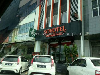 Sovotel Hotel special Aluminum frame with LED conceal - install at PJ