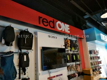 Red One Mobile Led Acrylic Box Up at One U MALL damansara