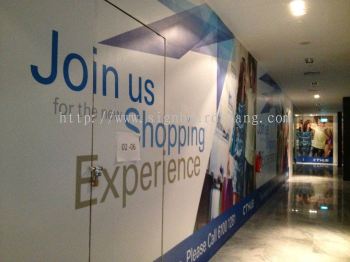 Inkjet Wallpaper at the Mines shopping mall Kuala Lumpur