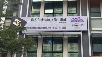 Dls Technology Sdn Bhd  3D LED conceal Bix up signage at Ampang Kuala Lumpur
