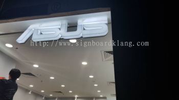 Asus 3D LED Acrylic box up lettering at puchong IoI mall  #3D Signboard kl # 3D signboard klang