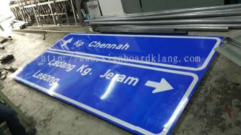 Seremban Project HIP Sticker Direction Road Sign
