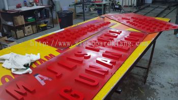 3D PVC signage lettering