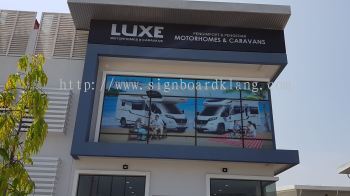 Luxe Eg Box up 3D Signboard in Bandar bukit raja klang