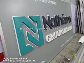 Natherm Group Sdn Bhd 3D box up Signboard at Kuala Lumpur